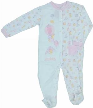 Hosszú ujjú rugdalózó