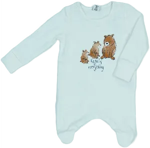 Hosszú ujjú rugdalózó