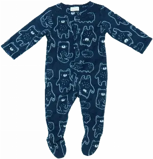 Hosszú ujjú rugdalózó