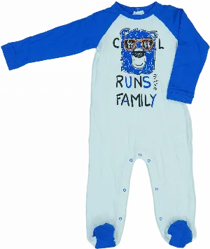 Hosszú ujjú rugdalózó