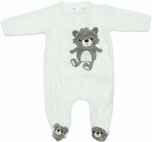 Hosszú ujjú rugdalózó