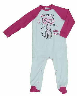 Hosszú ujjú rugdalózó