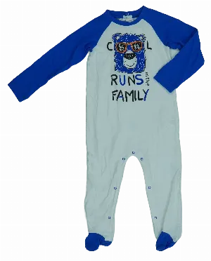 Hosszú ujjú rugdalózó