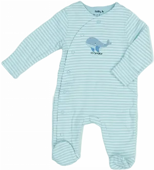 Hosszú ujjú rugdalózó