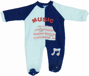 Hosszú ujjú rugdalózó