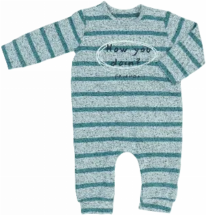 Hosszú ujjú rugdalózó