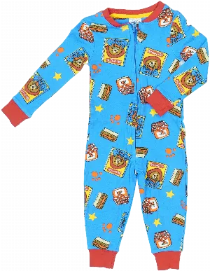 Hosszú ujjú rugdalózó