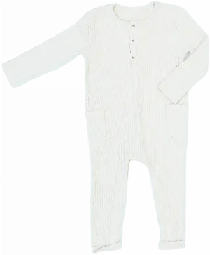 Hosszú ujjú rugdalózó