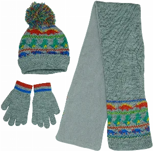 3 részes szett - Sapka, sál és kesztyű