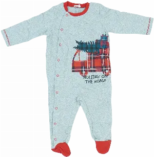 Hosszú ujjú rugdalózó