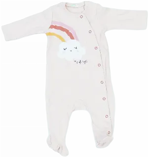 Hosszú ujjú rugdalózó