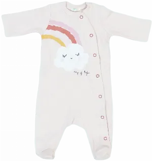 Hosszú ujjú rugdalózó