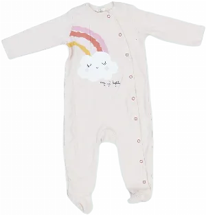 Hosszú ujjú rugdalózó