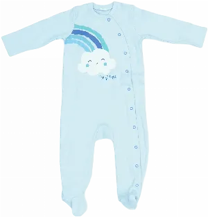 Hosszú ujjú rugdalózó