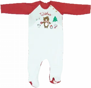 Hosszú ujjú rugdalózó