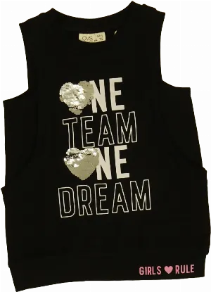 Lányka / Női ujjatlan póló / top