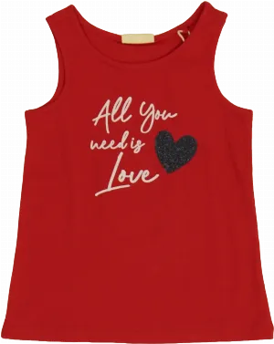 Lányka / Női ujjatlan póló / top