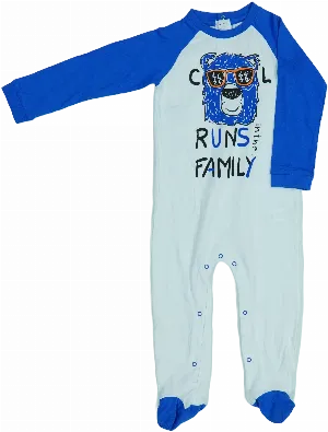 Hosszú ujjú rugdalózó