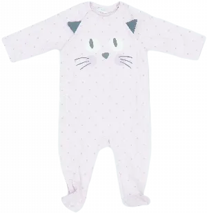 Hosszú ujjú rugdalózó