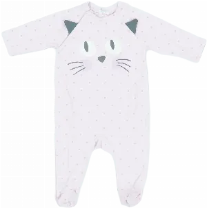 Hosszú ujjú rugdalózó