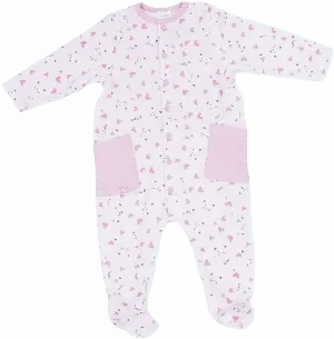 Hosszú ujjú rugdalózó