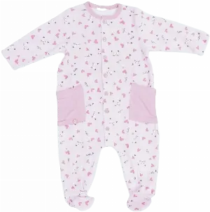 Hosszú ujjú rugdalózó