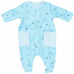 Hosszú ujjú rugdalózó