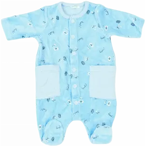 Hosszú ujjú rugdalózó