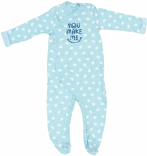 Hosszú ujjú rugdalózó