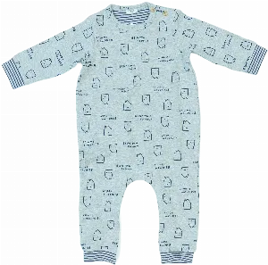 Hosszú ujjú rugdalózó