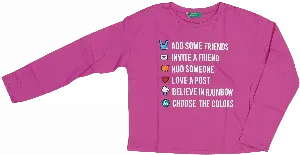 Hosszú ujjú felső